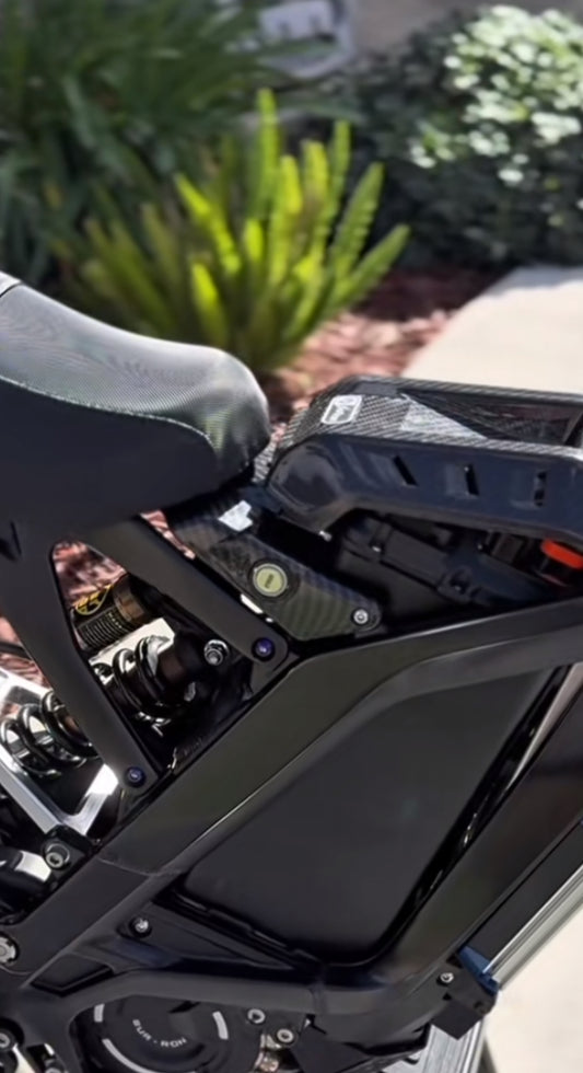 Surron Carbon Battery Lock Cover