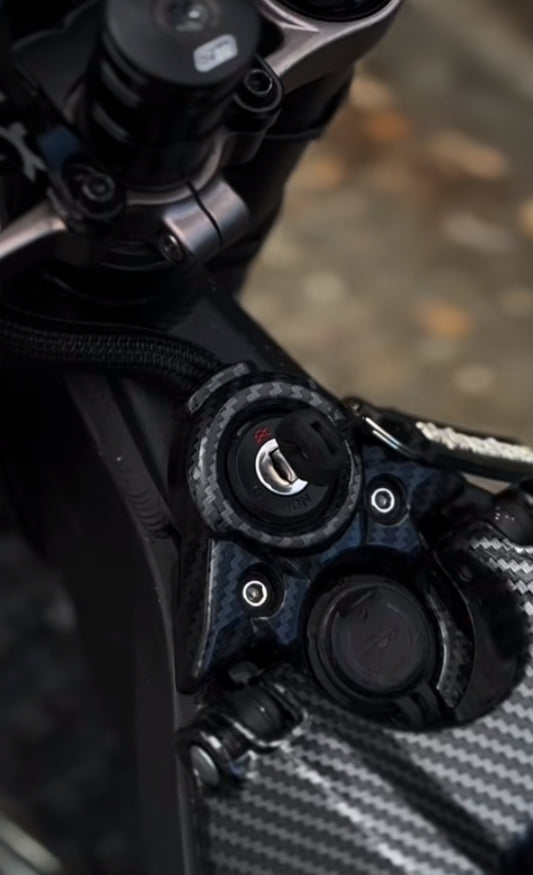 Surron Carbon Ignition Cover